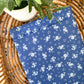 BLUE DITSY FLORAL BOOKSLEEVE